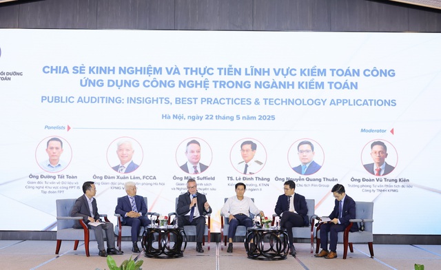Phó Tổng Kiểm toán Nhà nước: "Nếu biết tận dụng thời cơ, Việt Nam hoàn toàn có thể trở thành hình mẫu ở khu vực về ứng dụng công nghệ trong kiểm toán"- Ảnh 3. Phó Tổng Kiểm toán Nhà nước: "Nếu biết tận dụng thời cơ, Việt Nam hoàn toàn có thể trở thành hình mẫu ở khu vực về ứng dụng công nghệ trong kiểm toán"- Ảnh 3.