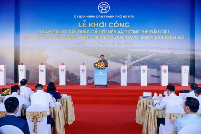 Chốt tên doanh nghiệp trúng gói thầu gần 10.800 tỷ xây cầu Tứ Liên mà Thủ tướng "lệnh" hoàn thành trong 24 tháng- Ảnh 1. Chốt tên doanh nghiệp trúng gói thầu gần 10.800 tỷ xây cầu Tứ Liên mà Thủ tướng "lệnh" hoàn thành trong 24 tháng- Ảnh 1.