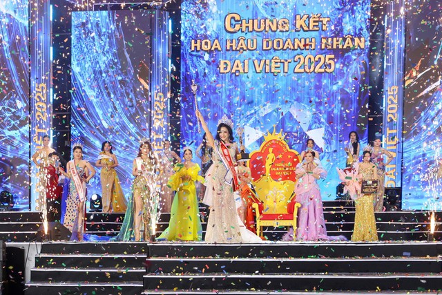Giám đốc công ty đồ câu cá đăng quang hoa hậu doanh nhân- Ảnh 1.
