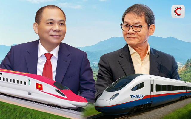 "Đường đua" làm dự án đường sắt tốc độ cao Bắc – Nam thêm nóng: Phương án của tỷ phú Phạm Nhật Vượng và Trần Bá Dương khác nhau ra sao?- Ảnh 1. "Đường đua" làm dự án đường sắt tốc độ cao Bắc – Nam thêm nóng: Phương án của tỷ phú Phạm Nhật Vượng và Trần Bá Dương khác nhau ra sao?- Ảnh 1.