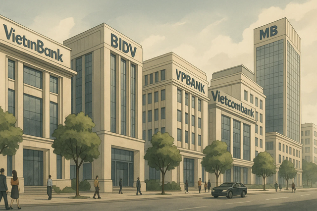 Trước khi trích lập dự phòng, ngân hàng nào lãi nhất? Nhà băng top 1 bỏ xa phần còn lại, Vietcombank tăng một hạng nhưng chỉ đứng thứ 4- Ảnh 1. Trước khi trích lập dự phòng, ngân hàng nào lãi nhất? Nhà băng top 1 bỏ xa phần còn lại, Vietcombank tăng một hạng nhưng chỉ đứng thứ 4- Ảnh 1.