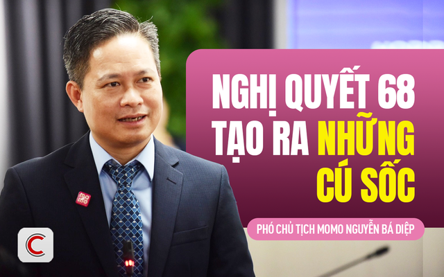 Phó Chủ tịch MoMo: "Nghị quyết 68 xóa bỏ cơ chế xin-cho, mở rộng không gian cho tư nhân phát triển"- Ảnh 1. Phó Chủ tịch MoMo: "Nghị quyết 68 xóa bỏ cơ chế xin-cho, mở rộng không gian cho tư nhân phát triển"- Ảnh 1.