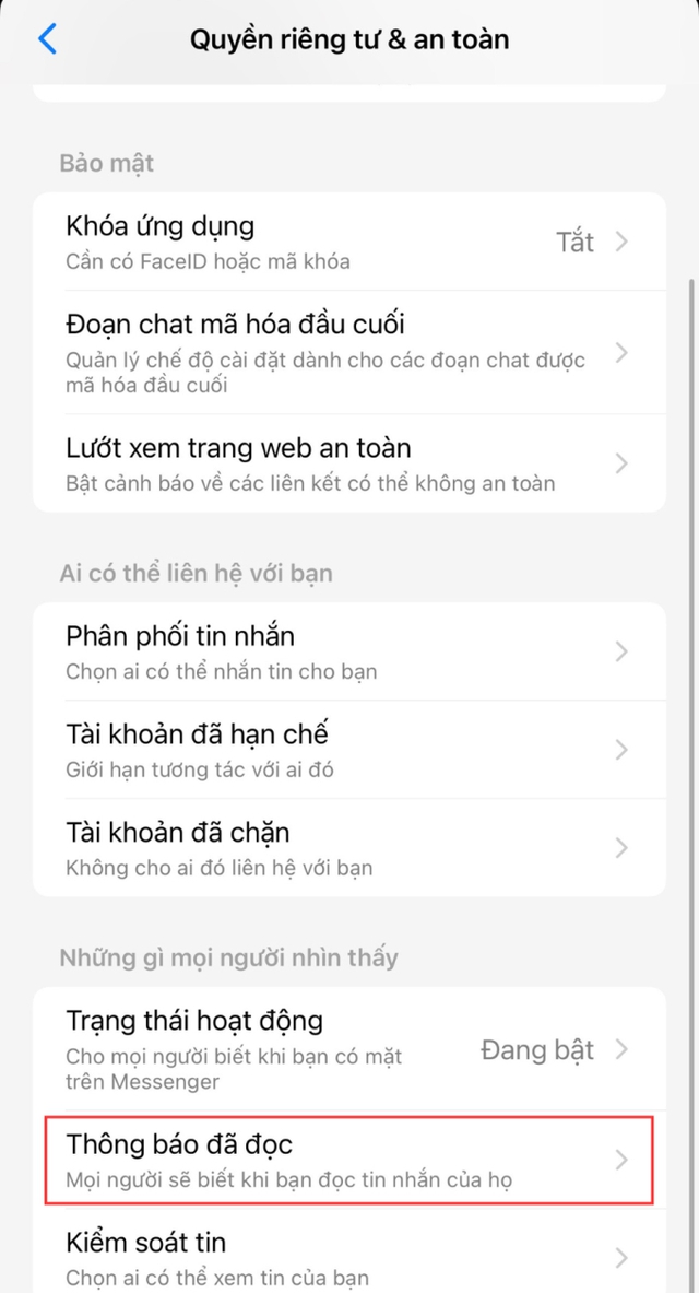 Cách đọc tin nhắn thoải mái trên Zalo, Messenger mà người gửi không biết- Ảnh 6. Cách đọc tin nhắn thoải mái trên Zalo, Messenger mà người gửi không biết- Ảnh 6.