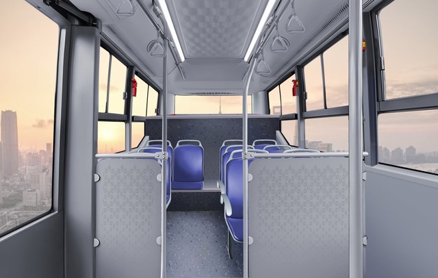 Ông Phạm Nhật Vượng bất ngờ ra mắt xe buýt điện dành riêng cho đưa đón học sinh: Trang bị đỉnh nóc, tích hợp công nghệ chưa từng có ở Việt Nam- Ảnh 3. Ông Phạm Nhật Vượng bất ngờ ra mắt xe buýt điện dành riêng cho đưa đón học sinh: Trang bị đỉnh nóc, tích hợp công nghệ chưa từng có ở Việt Nam- Ảnh 3.