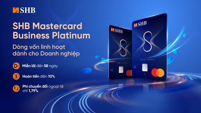 SHB ra mắt thẻ tín dụng doanh nghiệp: Trợ thủ tài chính linh hoạt cho doanh nghiệp bứt phá- Ảnh 1. SHB ra mắt thẻ tín dụng doanh nghiệp: Trợ thủ tài chính linh hoạt cho doanh nghiệp bứt phá- Ảnh 1.