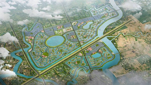 "Siêu dự án" hơn 1.000 ha, quy mô hơn 90.000 tỷ đồng của Liên danh Vinhomes - VIG tại Long An dự kiến khởi công trong tháng 6 năm nay- Ảnh 1. "Siêu dự án" hơn 1.000 ha, quy mô hơn 90.000 tỷ đồng của Liên danh Vinhomes - VIG tại Long An dự kiến khởi công trong tháng 6 năm nay- Ảnh 1.