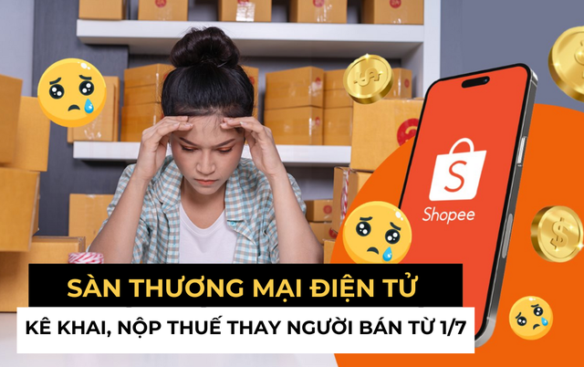 Quy định mới: Sàn thương mại điện tử tự kê khai và nộp thuế thay người bán từ 1/7- Ảnh 1. Quy định mới: Sàn thương mại điện tử tự kê khai và nộp thuế thay người bán từ 1/7- Ảnh 1.