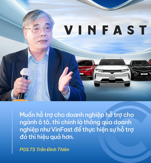 PGS.TS Trần Đình Thiên nói về triển vọng ngành công nghiệp ô tô xanh: Muốn hỗ trợ ngành ô tô, hãy bắt đầu từ những doanh nghiệp đầu chuỗi như VinFast - Ảnh 2.