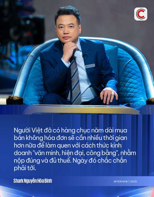 Shark Bình: Người Việt có hàng chục năm dài mua bán không hóa đơn cần nhiều thời gian để làm quen với việc nộp đúng, đủ thuế - Ảnh 1.