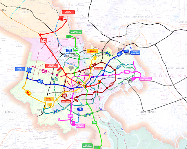 TP.HCM có động thái với tuyến metro Bến Thành - Hiệp Phước - Ảnh 2.