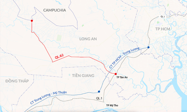 Người dân Long An đón tin vui: Sắp khởi công tuyến đường đi qua Tp.Tân An, Thủ Thừa, Thạnh Hóa, Tân Thạnh, Mộc Hóa, Kiến Tường, kết nối trực tiếp vào cao tốc Tp.HCM – Trung Lương - Ảnh 1. Người dân Long An đón tin vui: Sắp khởi công tuyến đường đi qua Tp.Tân An, Thủ Thừa, Thạnh Hóa, Tân Thạnh, Mộc Hóa, Kiến Tường, kết nối trực tiếp vào cao tốc Tp.HCM – Trung Lương - Ảnh 1.