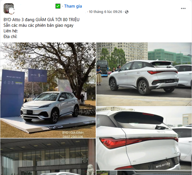Loạt xe BYD giảm giá mạnh tại Việt Nam, có mẫu 'sale-off' gần 200 triệu - Ảnh 2.