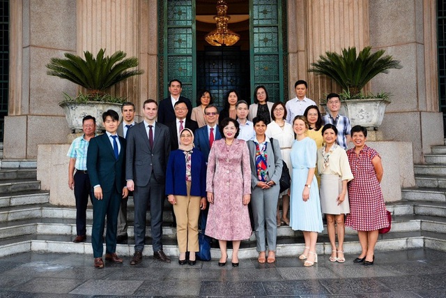 Làm việc với IMF, Thống đốc Nguyễn Thị Hồng nhấn mạnh định hướng điều hành chính sách tiền tệ - Ảnh 1.