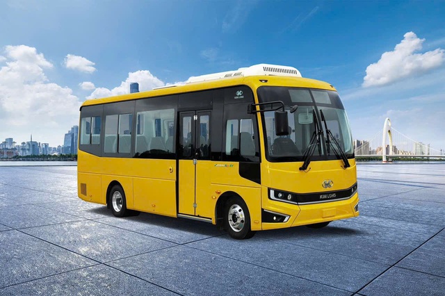 Lần đầu tiên một hãng xe bus điện Việt Nam lăn bánh tại xứ sở Kim Chi - Ảnh 1.