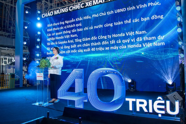 'Xe ga quốc dân' Vision trở thành chiếc xe thứ 40 triệu Honda Việt Nam xuất xưởng - Ảnh 3.