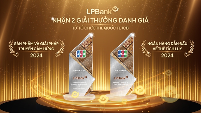 LPBank nhận cú đúp giải thưởng danh giá từ Tổ chức Thẻ quốc tế JCB - Ảnh 1.