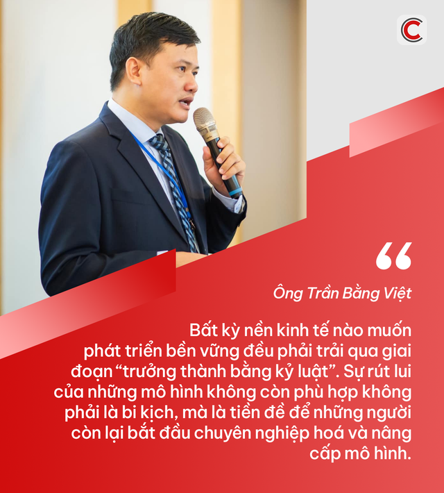 Chuyên gia Trần Bằng Việt nói về nhóm hộ kinh doanh đóng cửa: Đây là cuộc thanh lọc tự nhiên nhằm loại bỏ những mô hình dựa vào tránh thuế, lách chuẩn hay coi thường người mua - Ảnh 3.