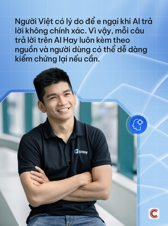 Từ 100 triệu câu hỏi đến gọi vốn triệu đô: Startup Việt ‘đi ngược dòng’ với AI miễn phí, không quốc tế hoá - Ảnh 4.