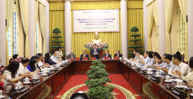 Công bố Lệnh của Chủ tịch nước về Luật sửa đổi, bổ sung một số điều của Luật Các tổ chức tín dụng - Ảnh 1.