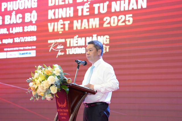 Diễn đàn Kinh tế tư nhân Việt Nam 2025: Vòng đối thoại địa phương – Cụm miền núi Đông Bắc bộ - Ảnh 3.
