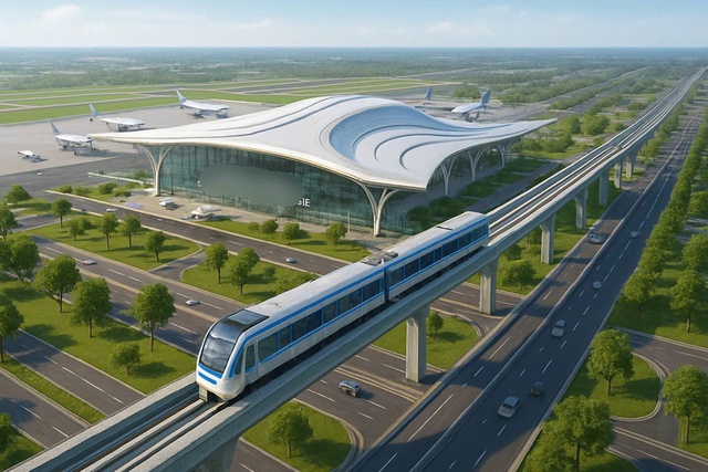 Đề xuất làm tuyến metro nhanh nối sân bay Tân Sơn Nhất với sân bay Long Thành, thời gian đi lại của hành khách chỉ còn 30-40 phút đồng hồ - Ảnh 1.