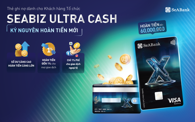 Thẻ SeABiz Ultra Cash của SeABank: “Lợi ích kép” cho doanh nghiệp - Ảnh 2.