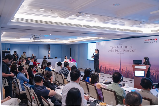 Hội thảo Quản lý Gia sản - đặc quyền dành riêng cho Hội viên Techcombank Private - Ảnh 3.