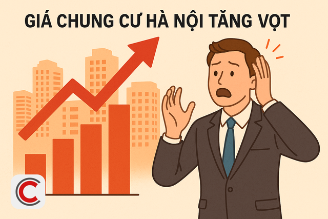 Giá chung cư Hà Nội tăng vọt: Có khu vực chạm mức 330 triệu đồng/m2, ngang với dự án siêu sang ở Hoàn Kiếm hay Ba Đình - Ảnh 1.