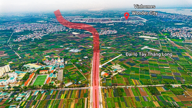 Người dân phía Tây Hà Nội đón tin vui: Đại lộ rộng 10 làn xe sắp hoàn thành, “mở lối” từ siêu đô thị của tỷ phú Phạm Nhật Vượng đến thẳng khu nhà giàu Ciputra - Ảnh 3.