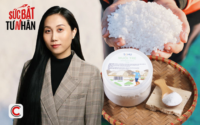 Nữ CEO 9X 'buôn muối' gây sốt sau Chương trình Gia đình Haha: Bán muối Sa Huỳnh đắt gấp 50 lần, từng nhiều đêm mất ngủ vì khách phàn nàn 'sao muối có cặn' - Ảnh 1.