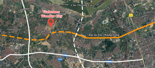 Người dân phía Tây Hà Nội đón tin vui: Đại lộ rộng 10 làn xe sắp hoàn thành, “mở lối” từ siêu đô thị của tỷ phú Phạm Nhật Vượng đến thẳng khu nhà giàu Ciputra - Ảnh 4.