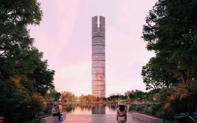 Siêu tháp tài chính 108 tầng cao nhất Việt Nam: Vượt Landmark 81 gần 200m, trên đỉnh sở hữu quả cầu mô phỏng chu kỳ mặt trăng thay đổi theo từng giờ- Ảnh 7. Siêu tháp tài chính 108 tầng cao nhất Việt Nam: Vượt Landmark 81 gần 200m, trên đỉnh sở hữu quả cầu mô phỏng chu kỳ mặt trăng thay đổi theo từng giờ- Ảnh 7.