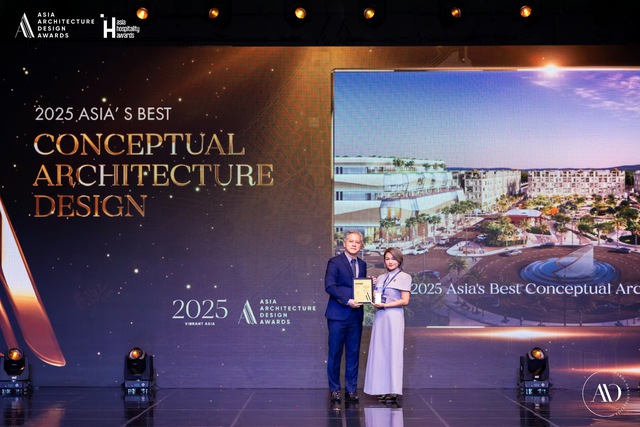 Masterise Homes tiếp tục khẳng định năng lực quốc tế với hai giải thưởng lớn tại ASia Architecture Design Awards 2025 - Ảnh 1.