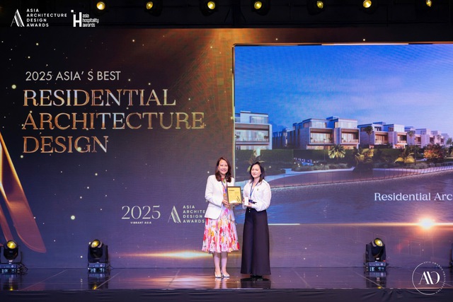 Masterise Homes tiếp tục khẳng định năng lực quốc tế với hai giải thưởng lớn tại ASia Architecture Design Awards 2025 - Ảnh 2.