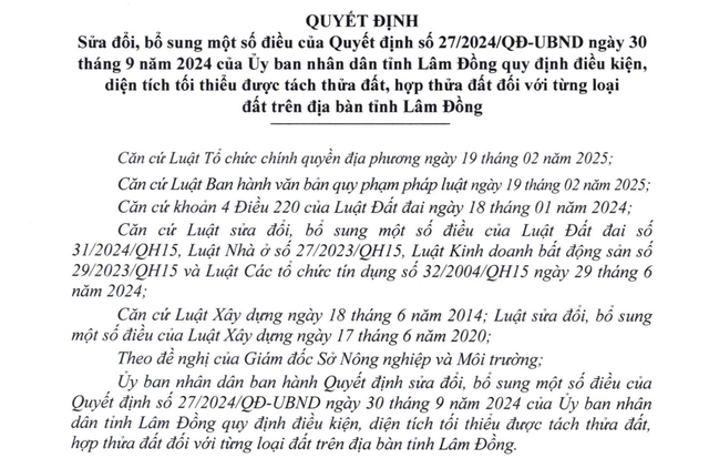Người dân Lâm Đồng vui mừng với Quyết định này- Ảnh 1.