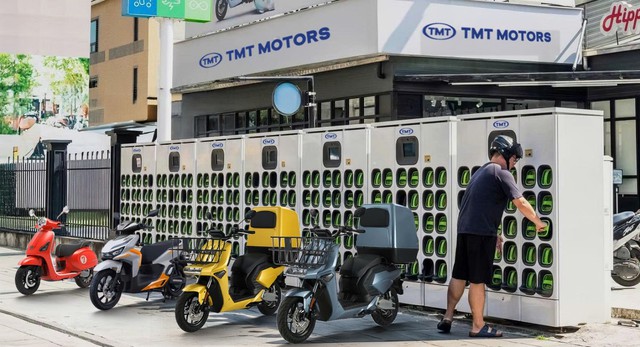 TMT Motors ra mắt hệ sinh thái từ xe điện mini đến xe máy điện, hé lộ kế hoạch xây trạm đổi pin xe điện “siêu tốc” theo chuẩn châu Âu - Ảnh 1.