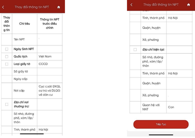 Cách thay đổi thông tin đăng ký thuế cho người phụ thuộc trên eTax Mobile - Ảnh 5.