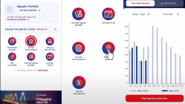 Hướng dẫn cài đặt ngưỡng cảnh báo trên app EVN để không "cháy túi" khi thanh toán tiền điện cuối tháng - Ảnh 2.