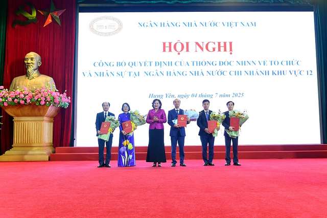 NHNN Khu vực 12 đặt trụ sở tại Hưng Yên, ông Tạ Thành Long được bổ nhiệm làm Giám đốc - Ảnh 2.