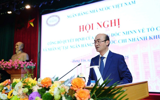 NHNN Khu vực 12 đặt trụ sở tại Hưng Yên, ông Tạ Thành Long được bổ nhiệm làm Giám đốc - Ảnh 1.