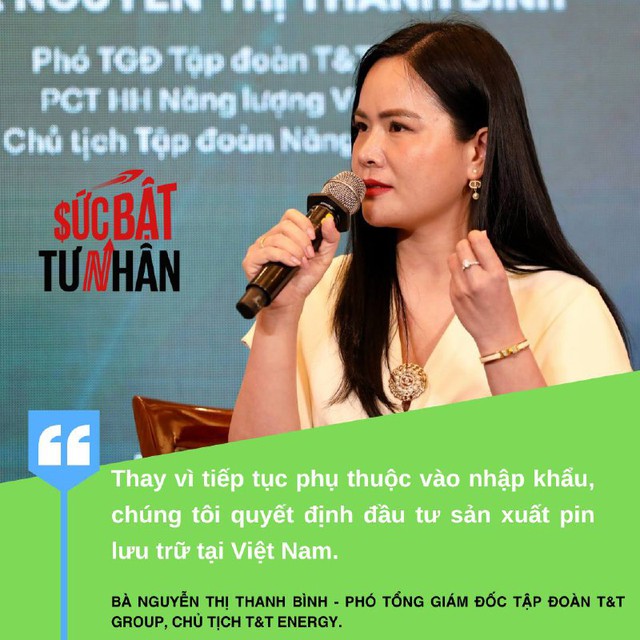 “Nữ tướng” của T&T Group: Không chỉ đầu tư năng lượng, chúng tôi đặt tham vọng chiếm lĩnh 30-40% thị phần nội địa về pin lưu trữ - Ảnh 1.