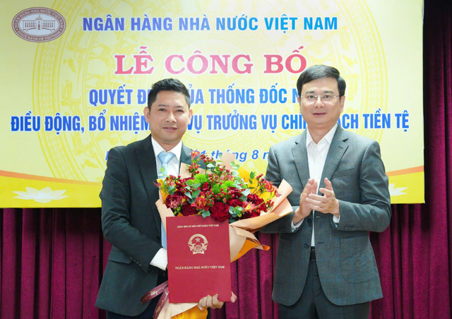 Bổ nhiệm Phó Vụ trưởng Vụ Chính sách tiền tệ- Ảnh 1. Bổ nhiệm Phó Vụ trưởng Vụ Chính sách tiền tệ- Ảnh 1.