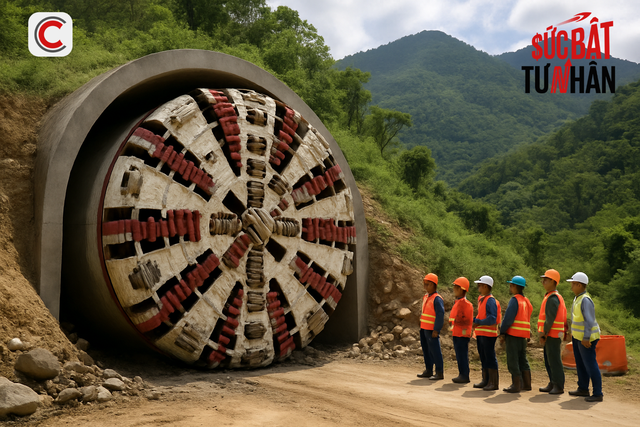 Trúng thầu 10 tỷ USD, 'Vua đào hầm' Đèo Cả rốt ráo đưa quân sang Trung Quốc học tập, quyết tâm triển khai máy khoan hầm 'thần tốc' ở Việt Nam - Ảnh 1.