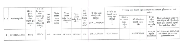 Loạt doanh nghiệp liên quan Chủ tịch Vũ Quang Bảo công bố thông tin liên quan trái phiếu - Ảnh 2.