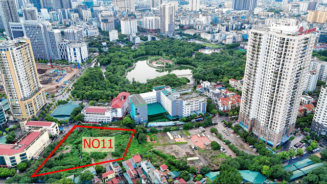 Sau gần 2 thập kỉ, những ô đất cuối cùng tại khu đô thị mới Dịch Vọng chuẩn bị được Lideco khởi công xây dựng.  - Ảnh 1.