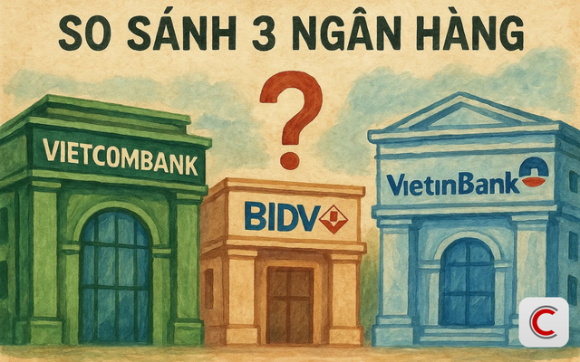Cùng là đại gia, nhưng 'Big 3' Vietcombank - BIDV - VietinBank có gì khác biệt? - Ảnh 1.