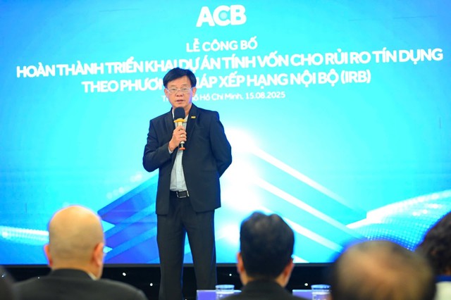 ACB: Hoàn thành dự án tính vốn theo Basel III, khẳng định chiến lược quản trị rủi ro hàng đầu - Ảnh 2.