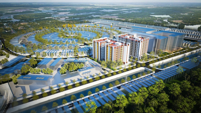 T&T của bầu Hiển khởi công dự án nhà ở xã hội tại “xứ tôm, đất mũi”: Sẽ có hơn 1.200 căn hộ, đáp ứng nhu cầu an cư cho gần 5.000 người - Ảnh 1.