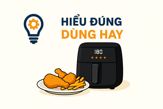 Nồi chiên không dầu: Có thực sự không dầu và nấu ăn 'healthy' hơn? - Ảnh 1.