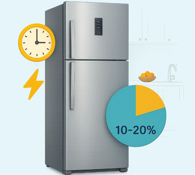 Tủ lạnh hoạt động 24/7, đặt nhiệt độ ngăn mát và ngăn đông ra sao để giảm hóa đơn tiền điện? - Ảnh 1.